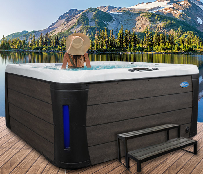 Calspas hot tub being used in a family setting - hot tubs spas for sale Logan
